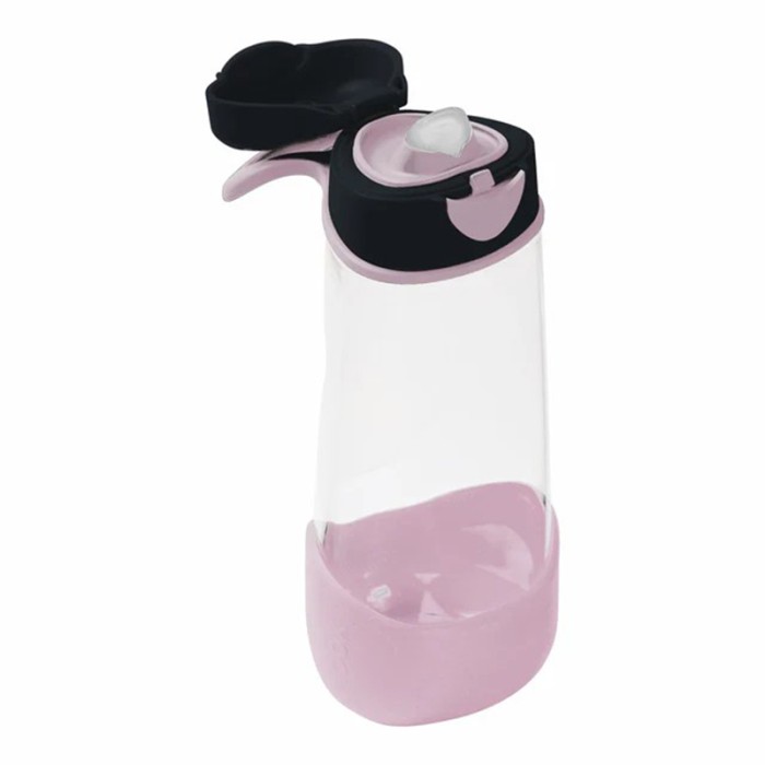 b.box Sport Spout Bottle, Tilt & Sip, Indigo Rose 600ml
