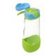 b.box Sport Spout Bottle, Tilt & Sip, Ocean Breeze Blue Green 600ml
