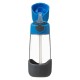 b.box Tritan Drink Bottle, Leak Proof Lid, Blue Slate 450ml