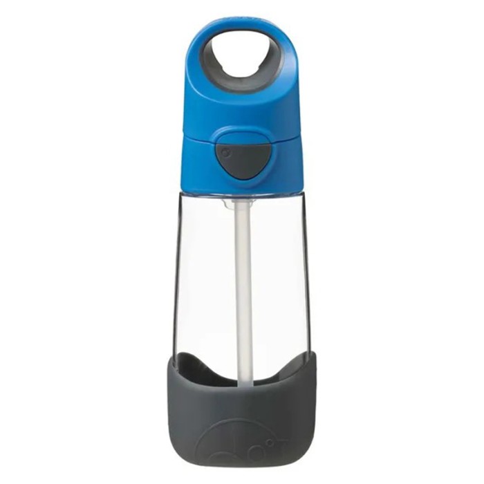 b.box Tritan Drink Bottle, Leak Proof Lid, Blue Slate 450ml