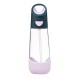 b.box Tritan Drink Bottle, Leak Proof Lid, Indigo Rose 600ml
