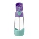 b.box Tritan Drink Bottle, Leak Proof Lid, Lilac Pop 450ml