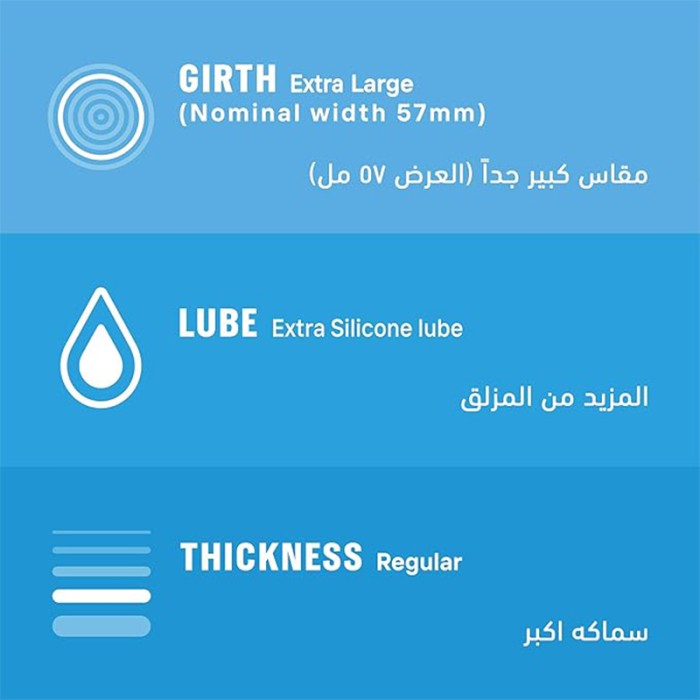 Durex Condom Thin Feel XL 12's LRC-46241-0