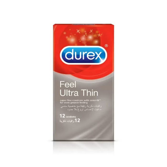 Durex Fetherlite Ultra Feel Ultra Thin Condom 12's LRC-165-0