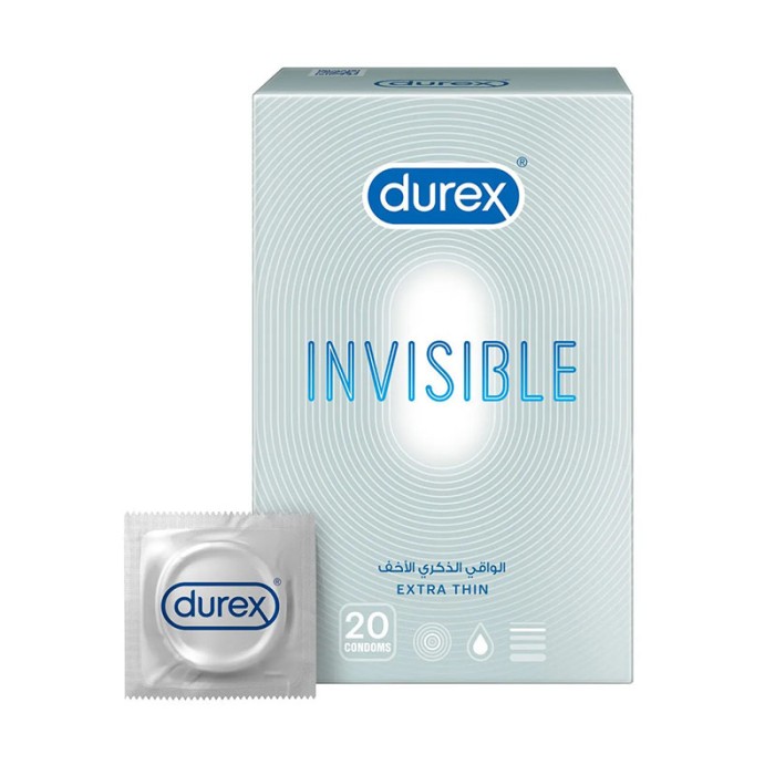 Durex Invisible 20's 20X6X6 LRC-50521-0