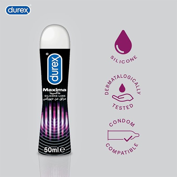 Durex Maxima 50ml Silicone Lube LRC-49631-0