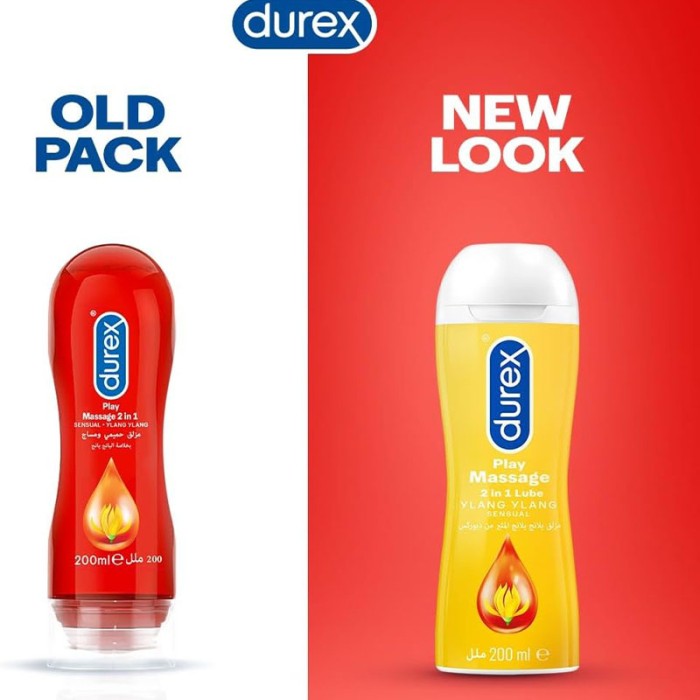 Durex Play Massage Gel 2 In 1 Sensual Lube With Ylang Ylang 200 ml LRC-46203-0