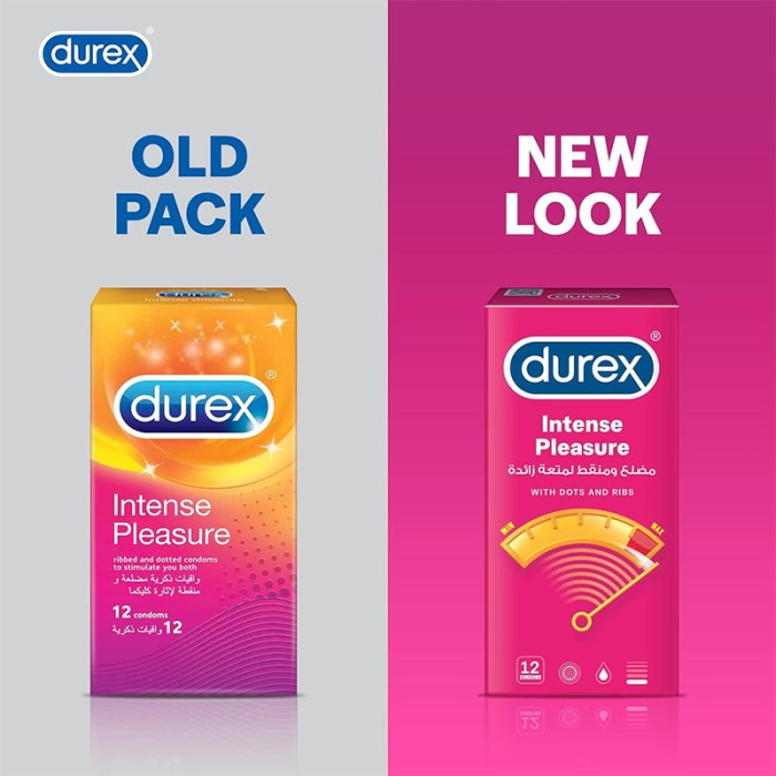 Durex Pleasuremax Intense Pleasure Condom 12's LRC-123-0
