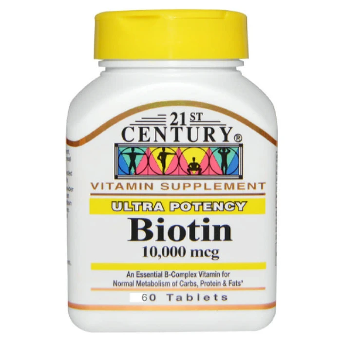 21st Century Biotin 10000 mcg 60 Tablets