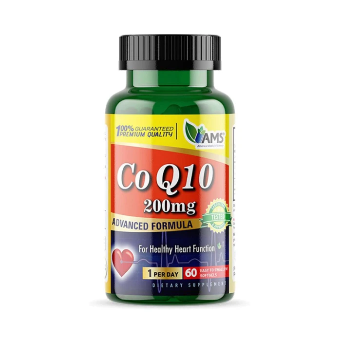 AMS CoQ10 200mg 60 Softgels