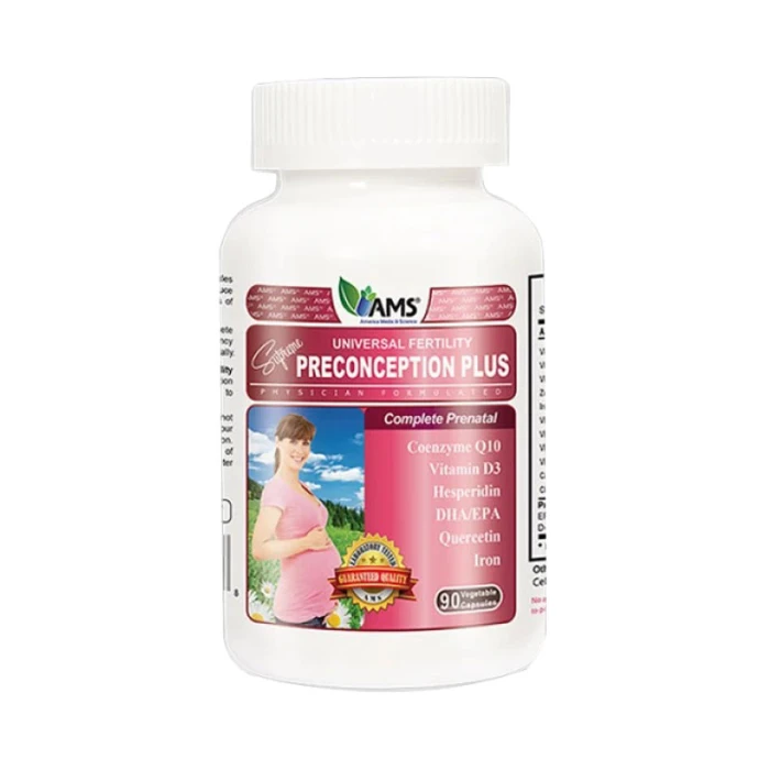 AMS Total Fertility Preconception Plus Capsules 90's