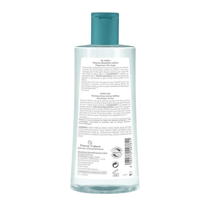 AVENE CLEAN CLEANSING WATER 400ML:FAP PFC-AV07811_RE-0