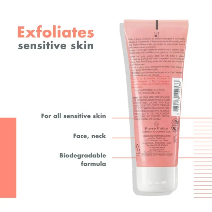 AVENE GENTLE EXFOLIATING GEL 75ML PFC-AV52586_RE-0
