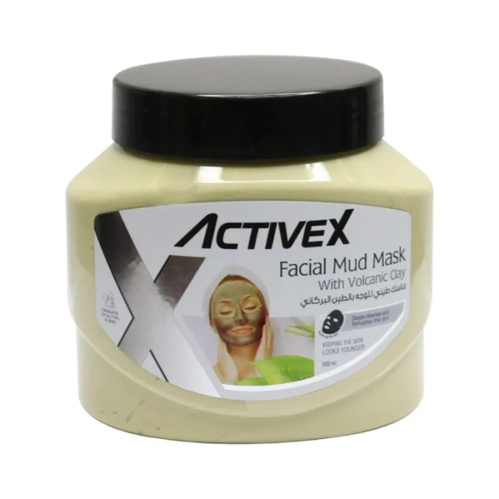 ActiveX Facial Mud Mask 500 ml Volcanic Clay