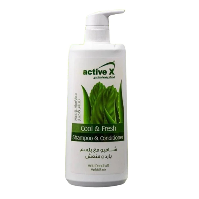 ActiveX Shampoo & Conditioner 700 ml Mint & AleoVera