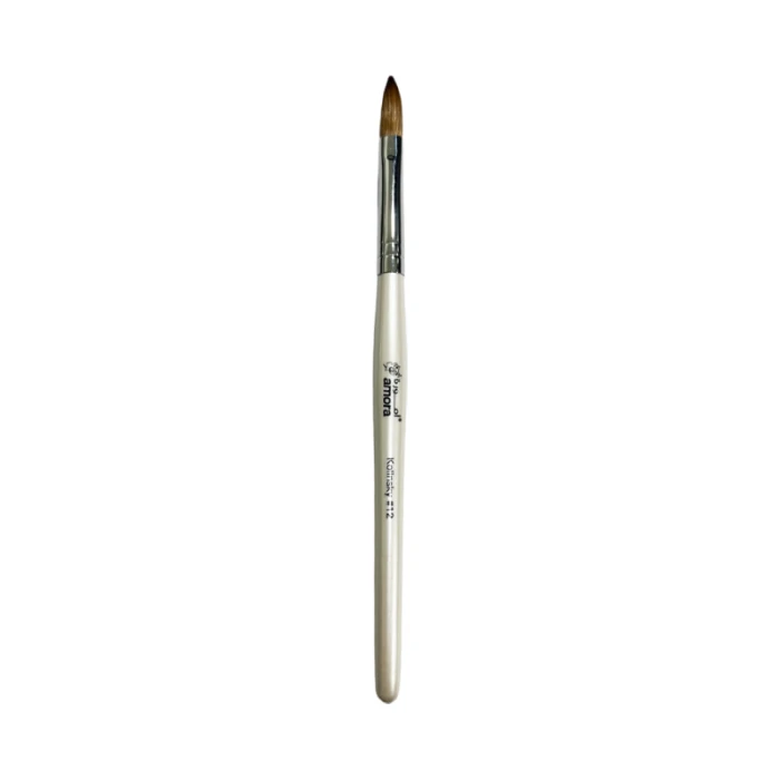 Amora 30% Kolisky Brush Wooden Handle Pearl - Size 12