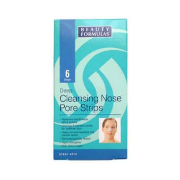 Beauty Formulas Deep Cleansing Nose Strips 6'S