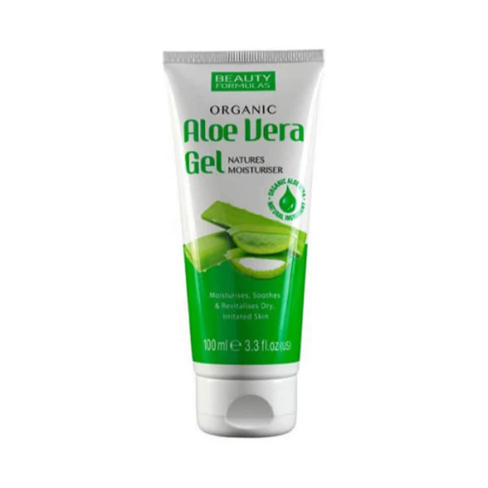 Beauty Formulas Organic Aloe Vera gel 100ml