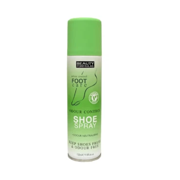 Beauty Formulas Shoe Spray Odor Control 150ml