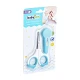 Babyjem 2-Piece Nail Scissors with Case Set for Babies, Blue, 0 Months+