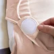 Babyjem Baby Cotton Swaddle, 0-4 Months, Flesh