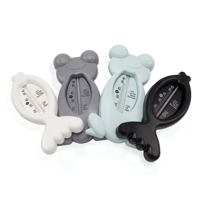 Babyjem Bath & Room Thermometer for Babies, Black, 0 Months+
