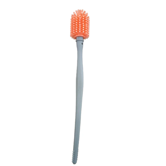 Babyjem Bottle and Nipple Cleaning Brush, 0+ Months, Red