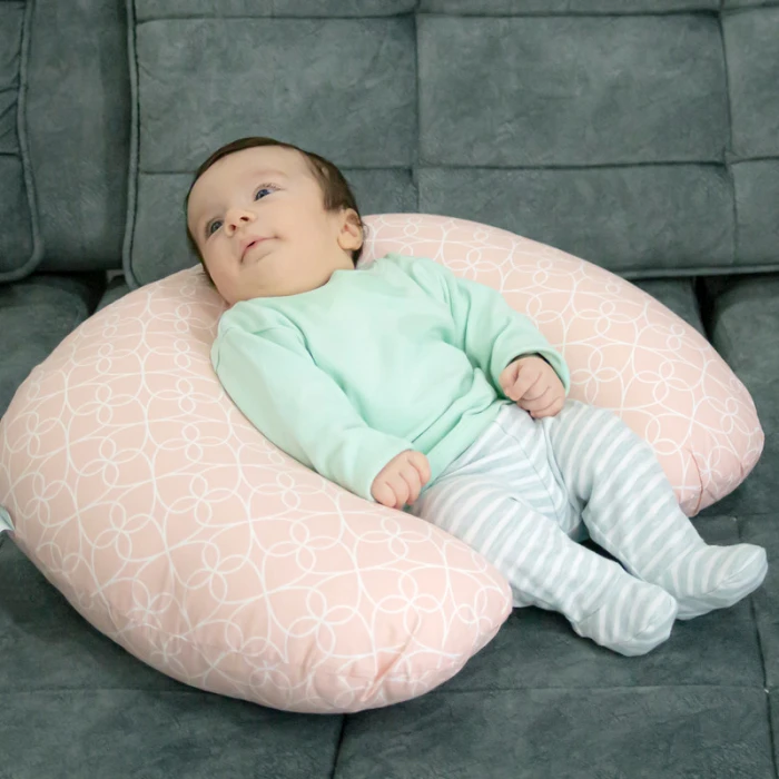 Babyjem Breast Feeding and Support Pillow, Pink, 0 Months+