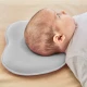 Babyjem Flat Head Pillow, 0-6 Months, Grey
