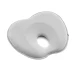Babyjem Flat Head Pillow, 0-6 Months, Grey