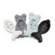 Babyjem Frog Bath & Room Thermometer for Babies, Grey, 0 Months+