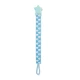 Babyjem Print Pacifier Holder, Blue, 0 Months+