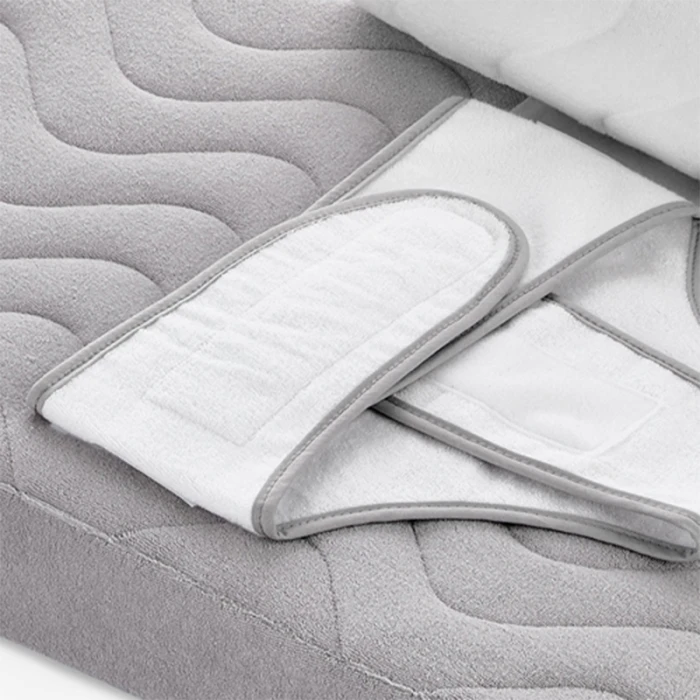 Babyjem Reflux Pillow with Belt, 0-6 Months, Grey