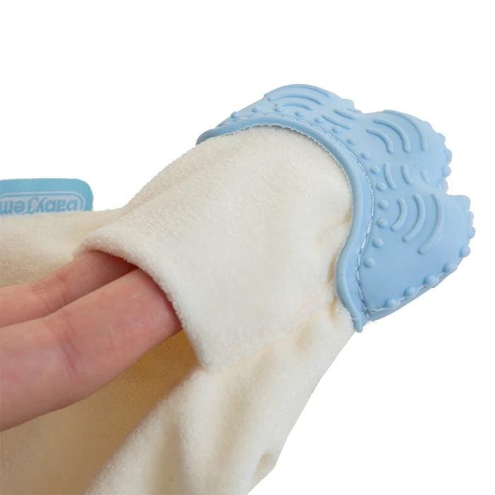 Babyjem Sleeping Friend Teether, 0+ Months, Blue