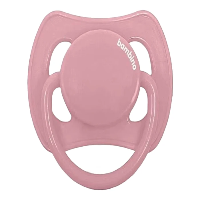 Bambino Butterfly Shape Orthodontic Soother Pink 6 to 18 Months