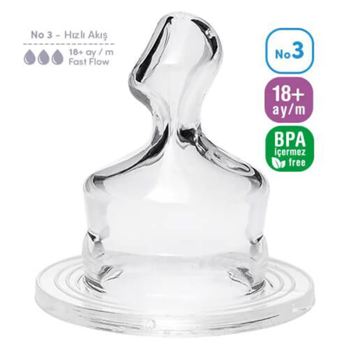 Bambino Classic Feeding Bottle Orthodontic Teat 18+ Months