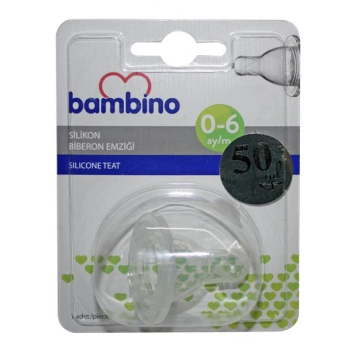 Bambino Classic Feeding Bottle Teat 0 to 6 Months