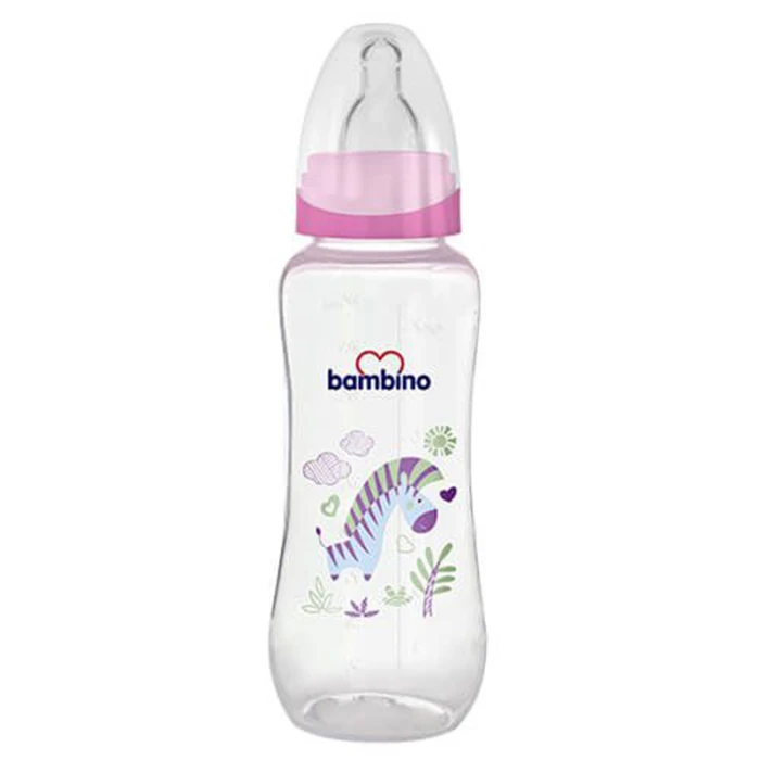 Bambino Classic PP Bottle Easy Hold 250 ml Pink