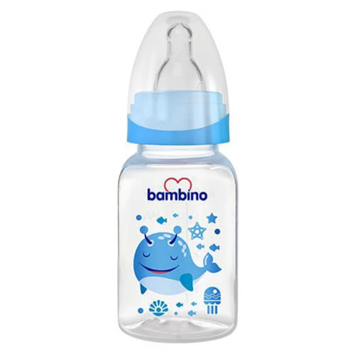 Bambino Classic PP Feeding Bottle 150 ml Blue