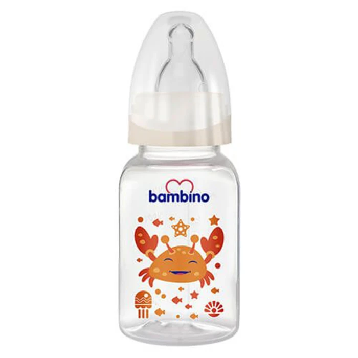 Bambino Classic PP Feeding Bottle 150 ml White