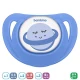 Bambino Fit Shape Patterned Body Orthodontic Soother Blue And White 0 to 6 Months