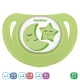 Bambino Fit Shape Patterned Body Orthodontic Soother Green And White 18 + Months