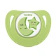 Bambino Fit Shape Patterned Body Orthodontic Soother Green And White 18 + Months
