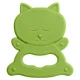 Bambino Rubber Teether Fox Green