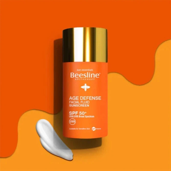 Beesline Age Defence Facial Fluid Sunscreen SPF50 40ml