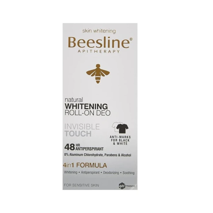 Beesline Whitening Roll-On Deodorant - invisible touch 50ml