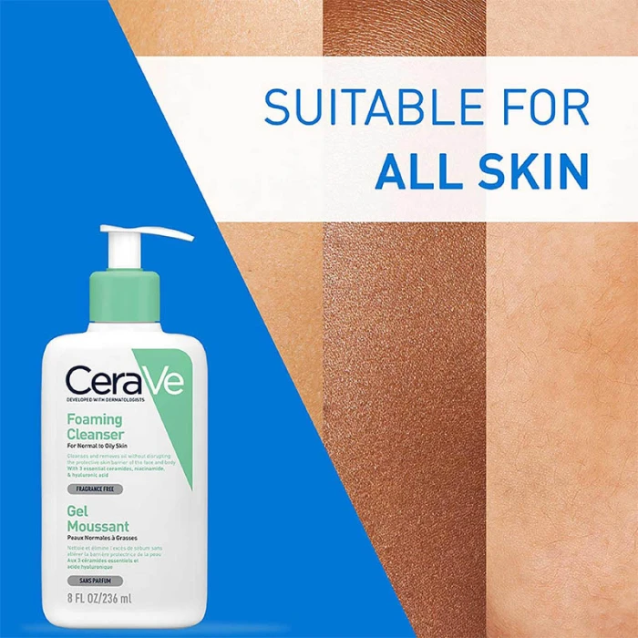 CERAVE Foaming Facial Cleanser 8oz