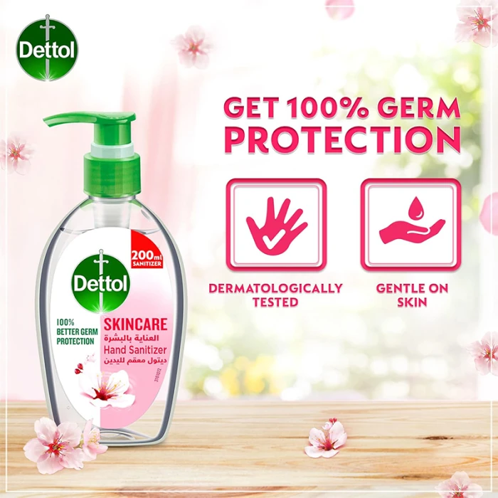 Dettol Hand Sanitizer Skin Care 200ml