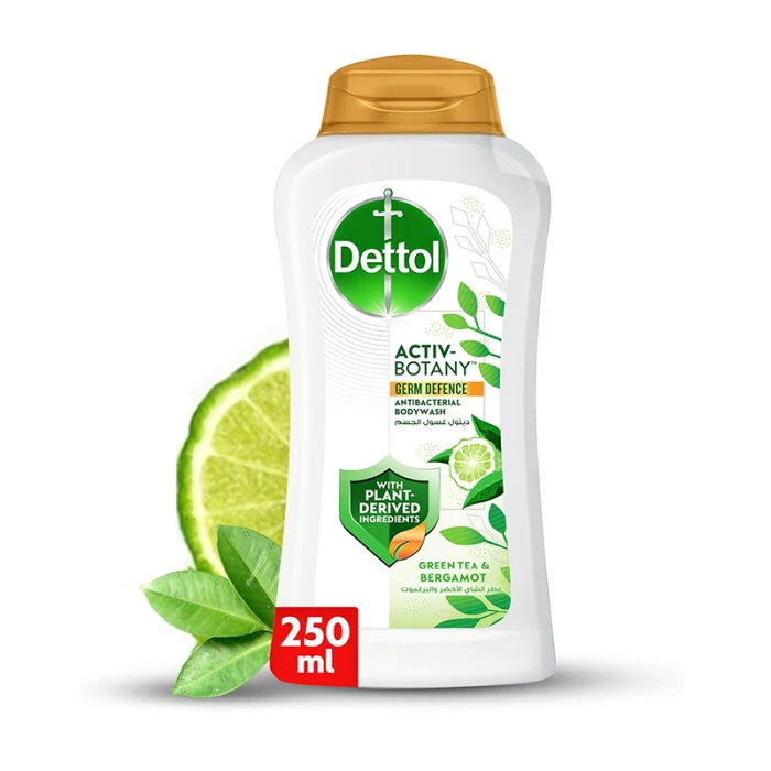 Dettol Shower Gel Green Tea and Bergamot 250ml