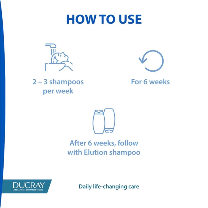 Ducray Squanorm Treatment Shampoo Oily Dandruff 200ml